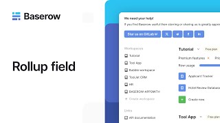 How to calculate data with the Rollup field